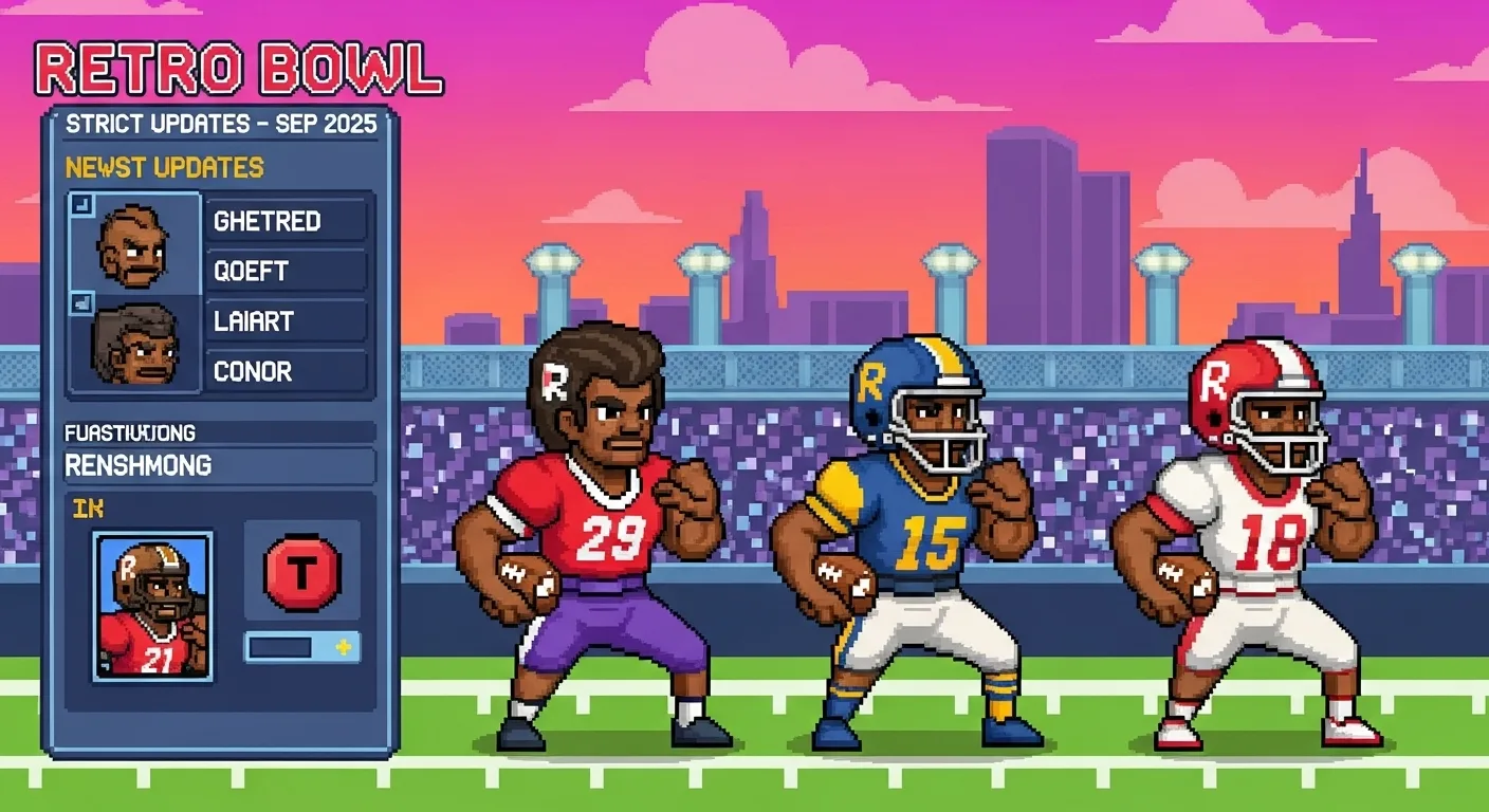 Exciting Developments in Retro Bowl New Updates - Sep 2025